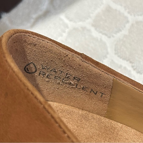 Vionic Willa Wedge Loafer Women’s Size 10. Toffee. Water Repellant Suede Upper - Picture 12 of 12